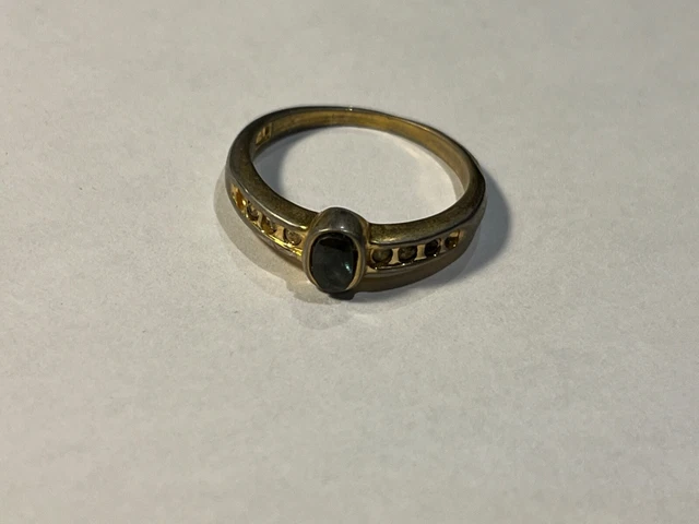 Bague Ancienne Avec Pierre Taille 52 - Bijou Vintage Occasion, Sans Marque