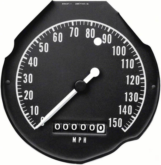 1968-70 Mopar B-Body Rallye Gauge 150 Mph Speedometer