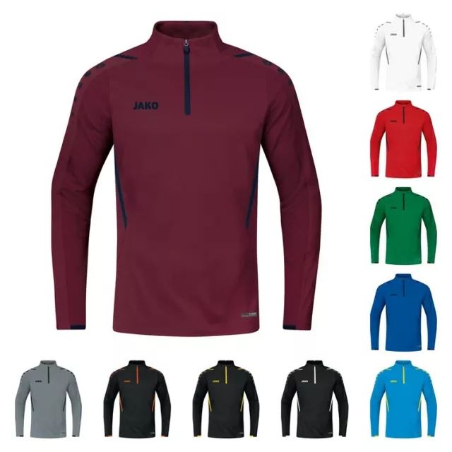 Jako Ziptop Challenge Herren Sweatshirt Pullover Pulli Sportkleidung Sport NEU