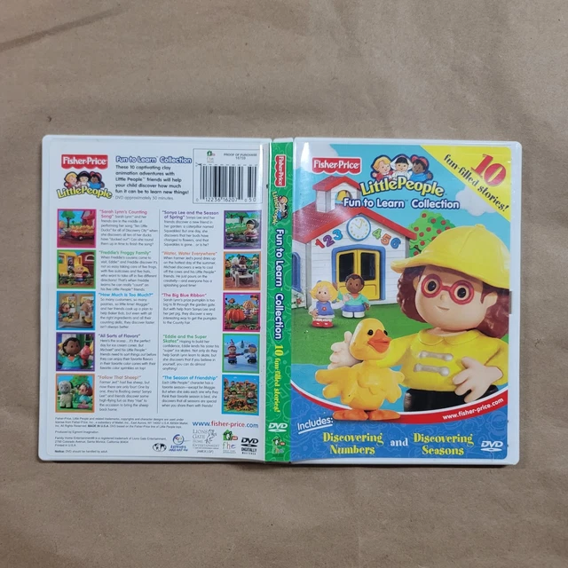 LITTLE PEOPLE - Fun to Learn Collection (DVD, 2004) $1.50