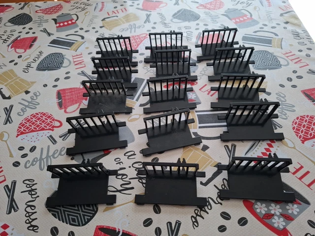 15 Balcons Pour Wagon Playmobil - Accessoires Vintage - Occasion