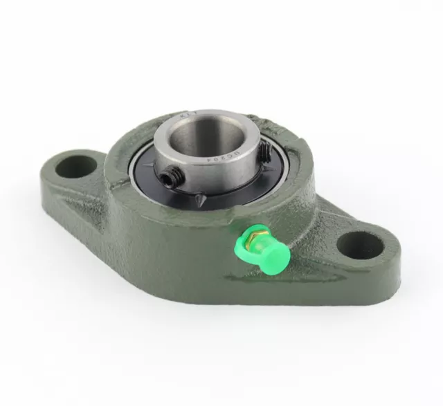 Gehäuselager   UCFL 204   Für 20 mm Wellen   Flanschlager   2-Loch