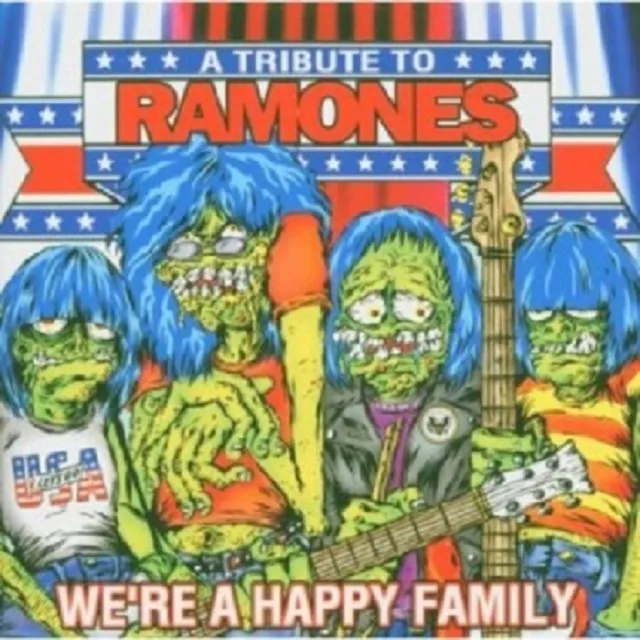Metallica/U2/Rob Zombie/Uvm - Ramones Tribute Album-We're A Happy Family-Cd Neu