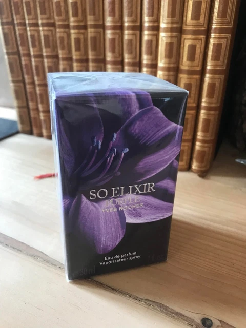 Eau De Parfum Yves Rocher So Elixir Purple - Flacon Vaporisateur 30ml - Lot De 2 Neufs Sous Blister - Notes Cerise, Floral, Patchouli