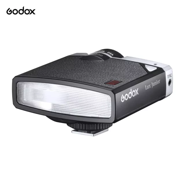 US Godox Lux Junior 6000K Retro Camera Flash Speedlite for Canon Nikon Sony Fuji