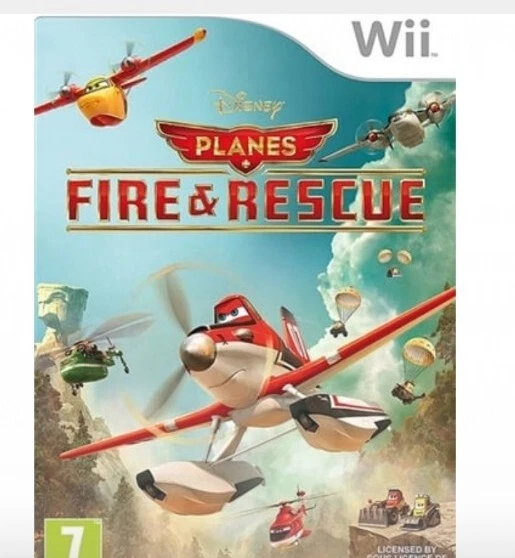 Disney Planes Fire and Rescue Nintendo WII Video Game Original UK
