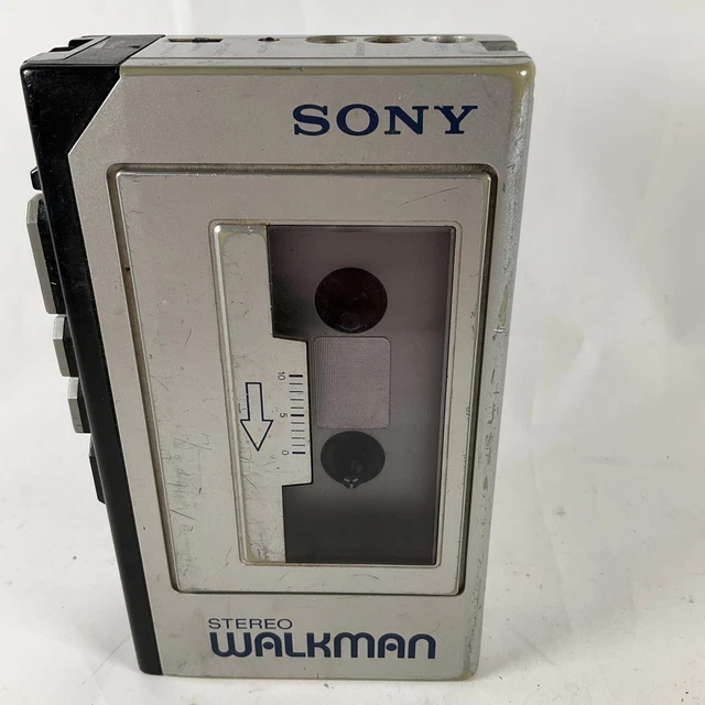 VINTAGE SONY WALKMAN Stereo Cassette Player WM1 FOR PARTS OR REPAIR