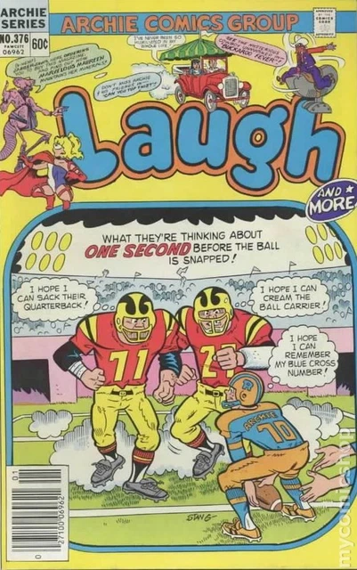 Laugh Comics #376 VG 1983 Stock Image Low Grade