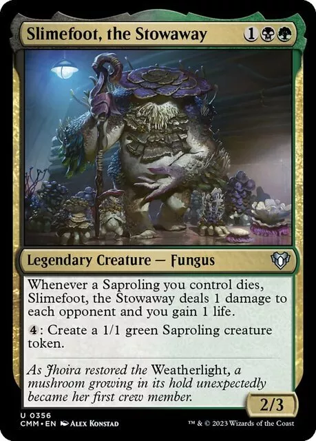 MTG - Slimefoot, the Stowaway - Foil | Commander Masters