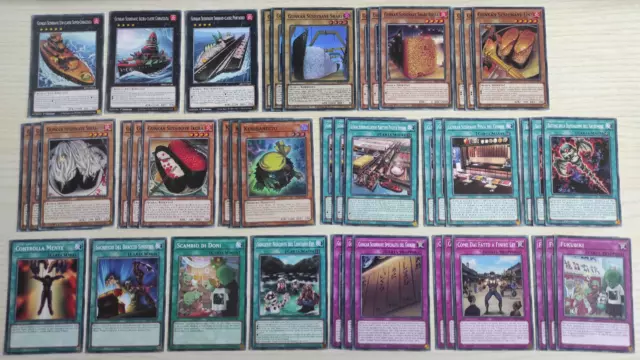 Yu-Gi-Oh! DECK GUNKAN SUSHINAVE - COMPLETO 40 CARTE + EXTRA DECK