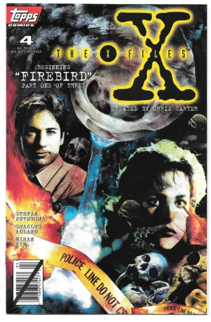 X-Files #4 (04/1995) Topps Comics Firebird