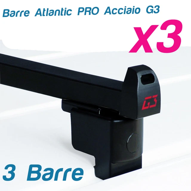 Barre Portatutto Auto 130 Cm In Acciaio | Per Suzuki Across 5p 2022 | Kit Montaggio E Chiavi Incluse