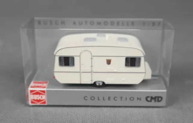 BUSCH 44960 (H0,1:87) Tabbert Wohnwagen "CMD Collection" - NEUWARE!