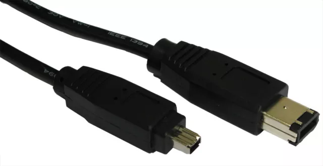 Videocámara Firewire IEEE1394 4 pines a 6 pines cable DV-OUT 2