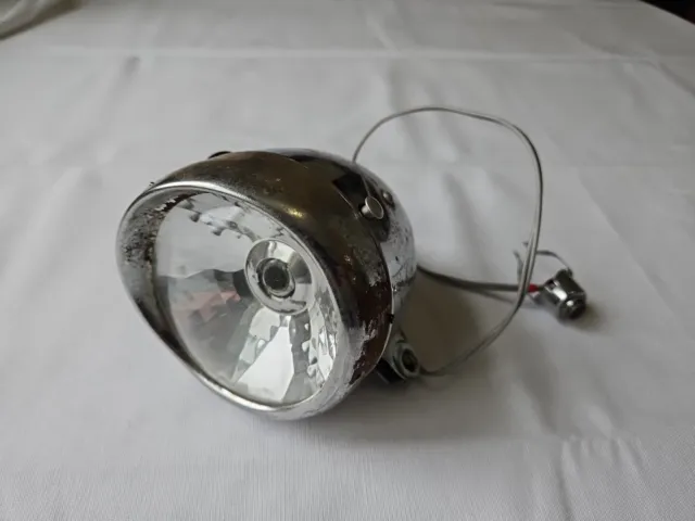 Vintage 1970's Schwinn Ball Head Light - ROUGH CONDITION - NOT TESTED