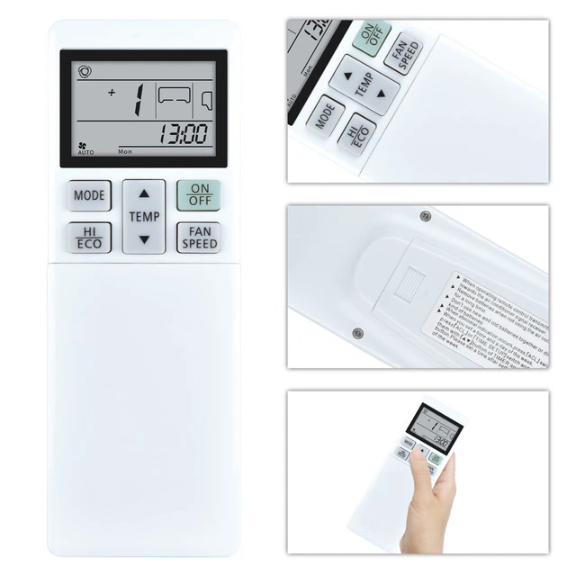Télécommande De Remplacement Pour Climatiseur Mitsubishi - Modèle RLA502A700B Et Autres Compatibles - 3