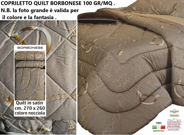 trapunta borbonese oplà cammello