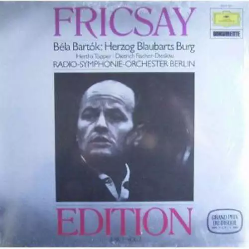 Béla Bartók - Ferenc Fricsay - Dietrich Fi LP Album RE Vinyl Sc