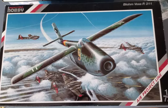 1:72 Blohm Voss P.211  Special Hobby  sehr  selten