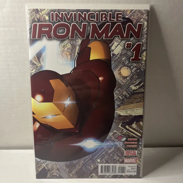 Invincible Iron Man Vol. 1: Reboot Brian Michael Bendis (2017, comic Paperback)
