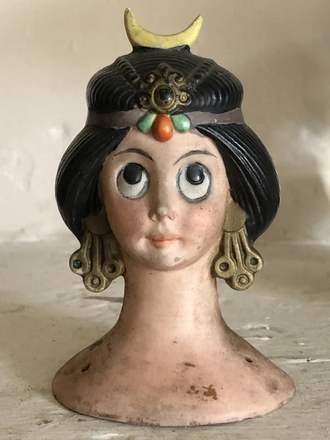POUPEE ANCIENNE : Belle Tete De Poupée Ancienne En Porcelaine EUR 176,00 - FR