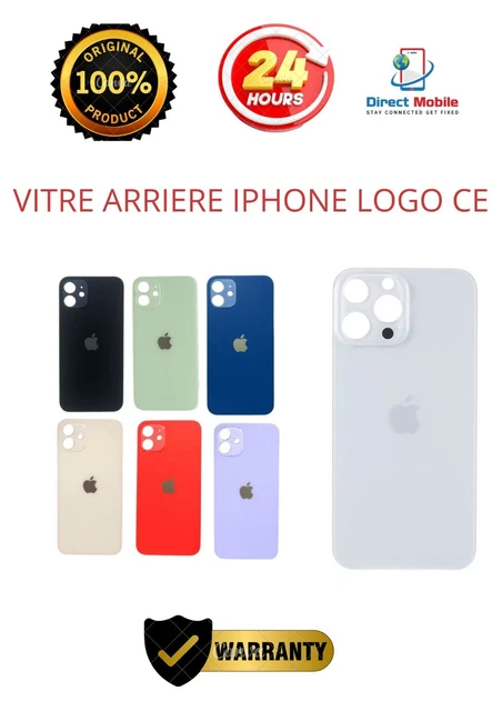 Châssis Arrière Adhésif Avec Logo Pour IPhone 8 - Multiples Couleurs Neuf