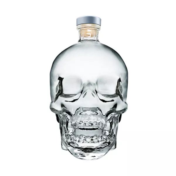 70CL/700ML Real Crystal Head Vodka Bottle (empty)