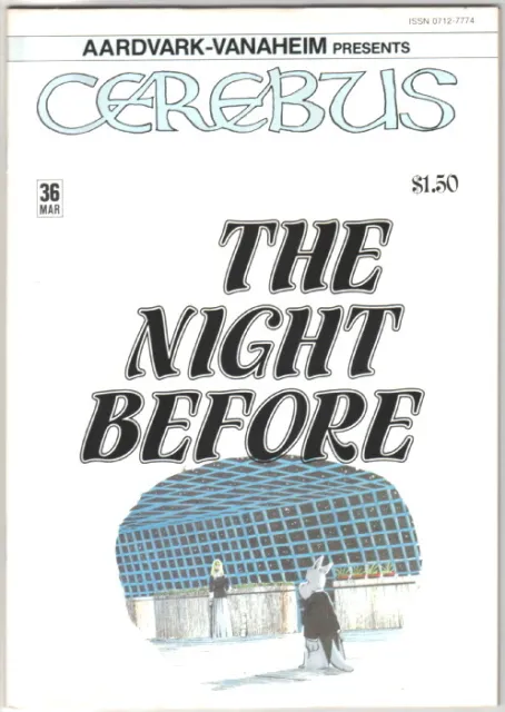 Cerebus the Aardvark Comic Book #36 AV 1982 FINE
