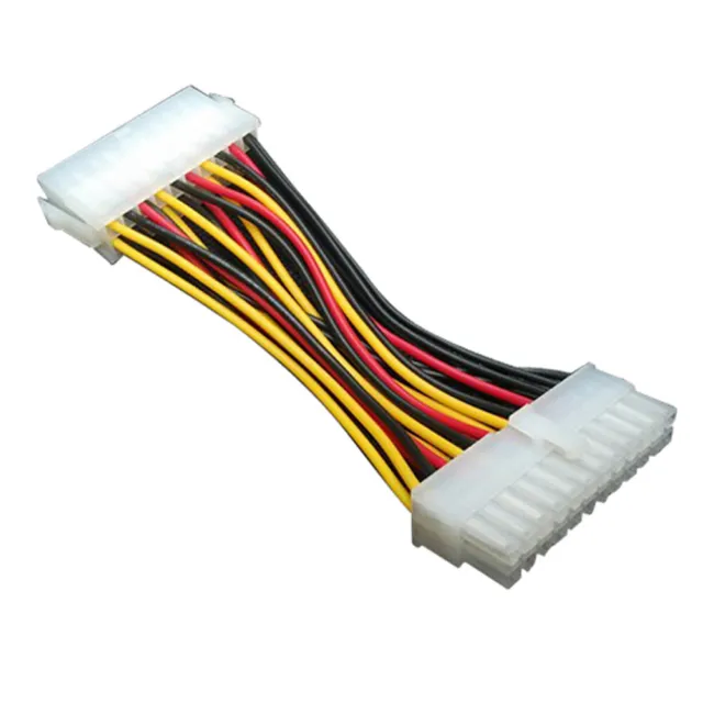 P27 Netzteil Strom Kabel Adapter 20pin Stecker auf 24pin Buchse für Mainboard PC