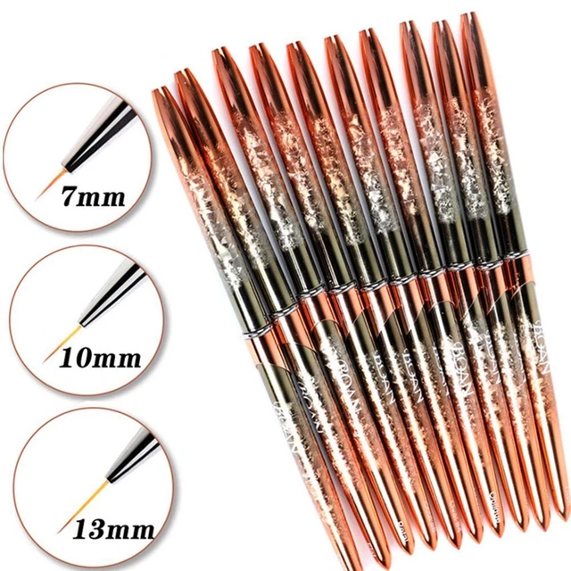 de ligne Stylo de dessin de doublure Brosse à ongles Brosse d'art d'ongle