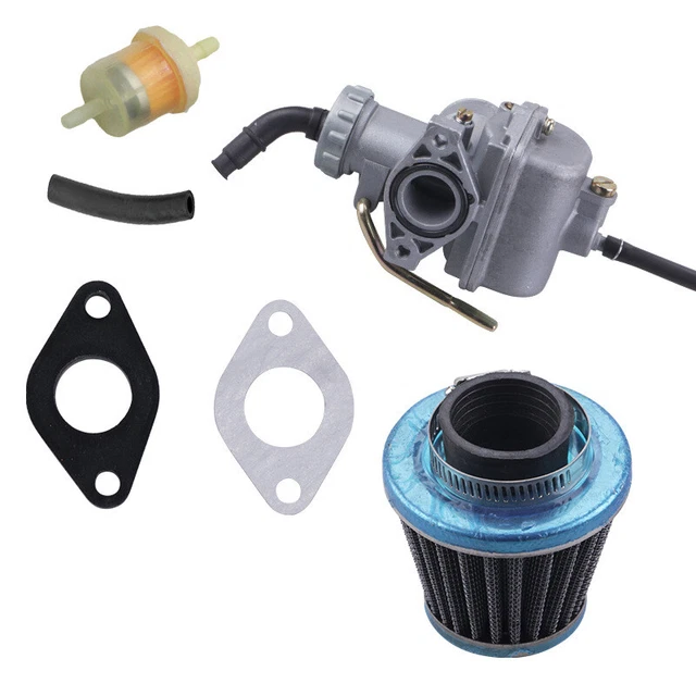 US Motorcycle ATV PZ20 Carburetor Coolster+Air Filter Kit 49cc 70cc 100cc 125cc