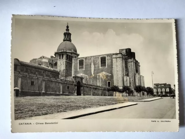CATANIA - Chiesa Benedettini fg 1905 non sped.