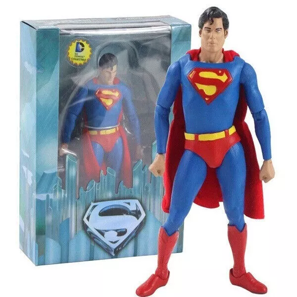 NECA 1978 Superman Christopher Reeve Version 7" Action Figur DC Comics Spielzeug