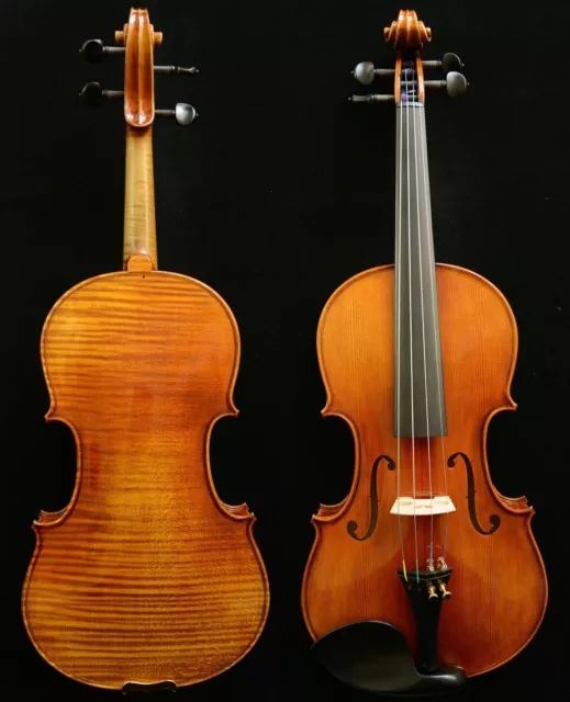 Stradivari Violin!Fabulous Sound 1-PC Back Master Work