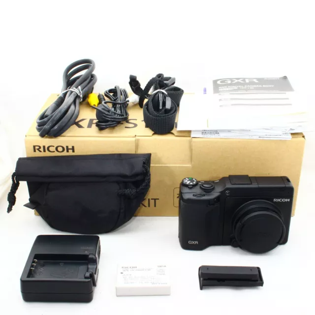 "Near Mint w/BOX" Ricoh GXR 10.0 MP Digital Camera + S10 24-72mm #11066