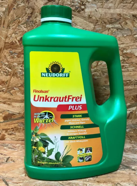 Neudorff Finalsan UnkrautFrei Plus 2 l Liter Herbizid Unkrautvernichter