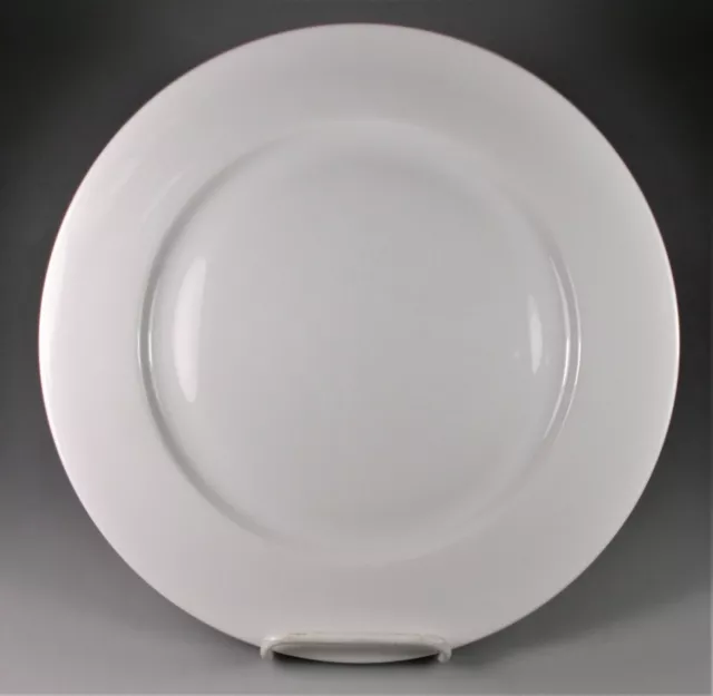 Block Lisboa White Charger / Chop Plate / Round Platter 12" - Plates - Excellent