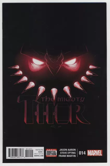 2017 Marvel #14 The MIghty Thor Volume 2 Direct Edition Aaron Near Mint