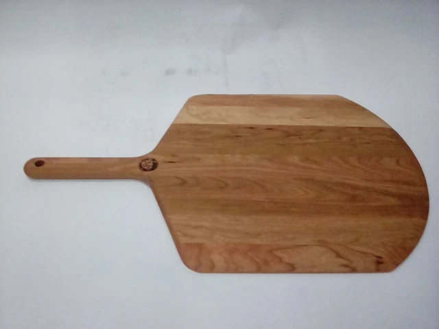 Gourmet Perfect Pizza Peel Serving Paddle Wood 26"x16"
