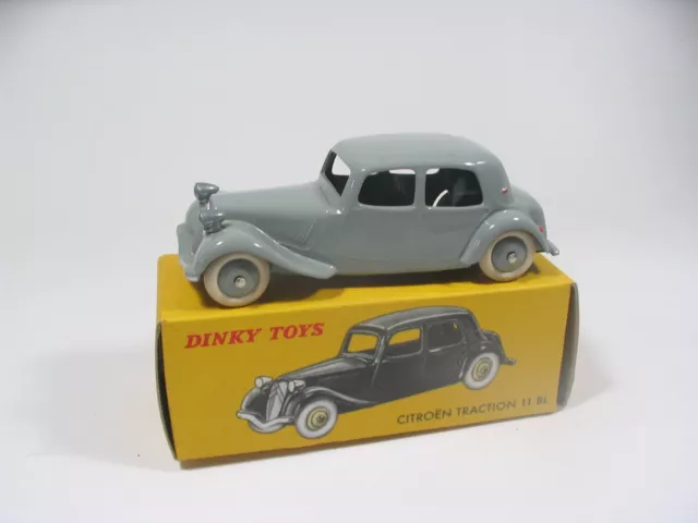 1/43 DINKY TOYS ATLAS 24N CITROEN TRACTION 11 BL grey