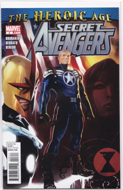 Secret Avengers #3 (2010 1st Series) #3A Sep 2010 by Marvel VF NM boarded sleeve