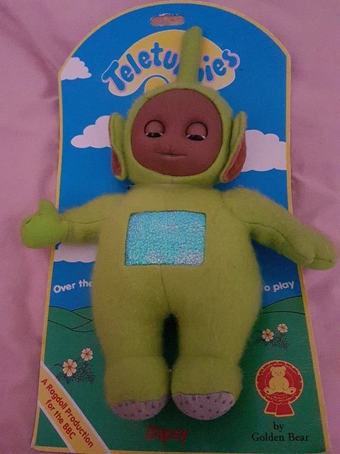VINTAGE 1996 GOLDEN Bear Original Teletubbies Plush Sleeping Eyes ...