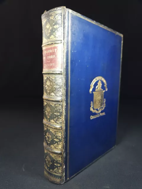 1887 History of the Conquest of Peru William H. Prescott Civilisation of Incas