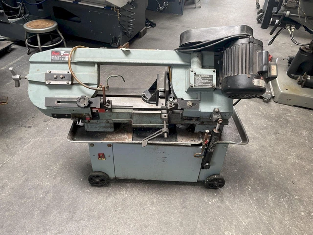 Enco 7" x 12 " Horizontal Band Saw #137-317 with Vertical Attachment