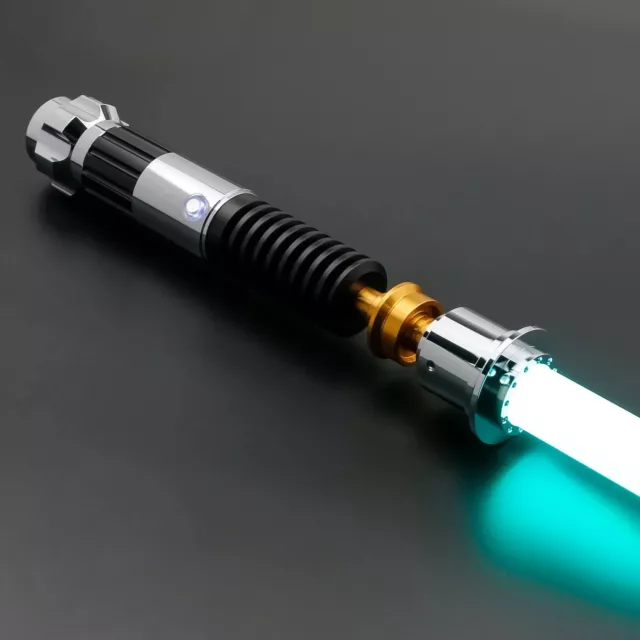 Star Wars Obi Wan Kenobi Heavy Dueling Lightsaber Metal Replica Handle APP