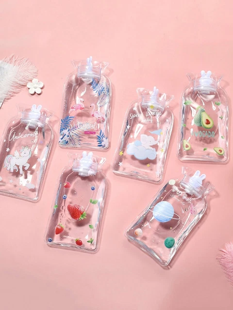 1pc Random Pattern Hot Water Bag Ice Pack  Small Hand Warmer Water Cooling Cold
