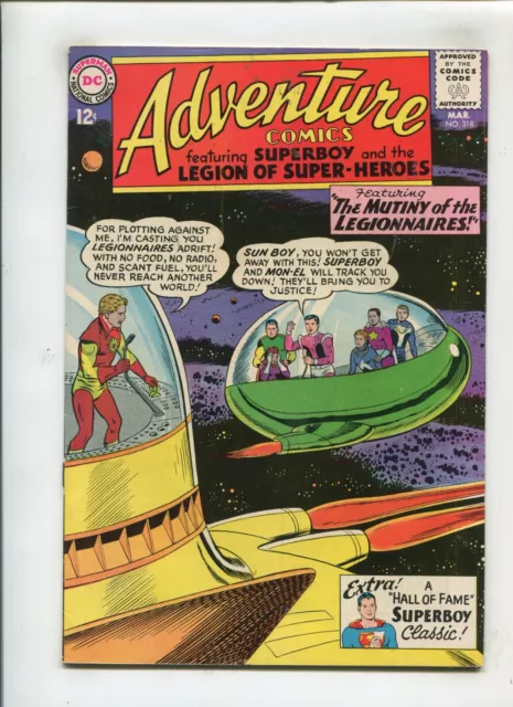 Adventure Comics #318 (7.0/7.5) Legion Of Super Heroes!! 1964
