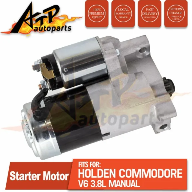 For Holden Commodore Starter Motor VN VP VR VU VT VX VY 3.8L V6 Manual Petrol