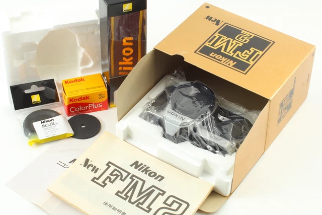 [ Near MINT+3 In Box ] Nikon New FM2 FM2N SLR 35mm Film Camera Body   From JAPAN