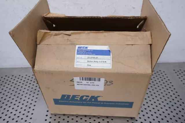 Beck - 20-2705-21 - Actuator Motor Assembly - 36V - 50Hz/60Hz - (NEW w/GASKET)